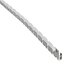 kelvo® NEONPRO KLV-101-0069 Εύκαμπτη Βάση Στήριξης για Neon Flex LED Αδιάβροχο IP65 - Νίκελ Χρώμιο - Μ1000 x Π0.7 x Υ1.2cm - Ρολό 10 Μέτρων - 8