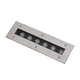 UNDERGROUND-REMVI 90191 Χωνευτή Μπάρα Φωτισμού Wall Washer LED 9W 765lm 10° DC 24V Αδιάβροχο IP68 RGBW Dimmable DMX512 - Ανοξείδωτο Ατσάλι 304 - Μ30 x Π9 x Υ8.5cm / Q28.5 x 7.5cm - 3 Χρόνια Εγγύηση