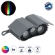  TREELIGHT-ZINA S-90982 Κυρτή Μπάρα Φωτισμού Wall Washer για Φυτά - Δέντρα LED 3W 255lm 30° DC 24V Αδιάβροχο IP65 RGBW Dimmable - Γκρι Ανθρακί - Μ11 x Π6.5 x Υ5cm - 3 Χρόνια Εγγύηση