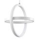 ALICE 61056 Μοντέρνο Κρεμαστό Φωτιστικό Οροφής LED 20W 2400lm 300° AC 220-240V IP20 Ρυθμιζόμενο Λευκό CCT με On/Off 2700K/4500K/6000K - Lumileds SMD Chip - Λευκό Ματ - Μ25 x Π22 x Υ25cm - 3 Χρόνια Εγγύηση - 2