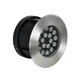 UNDERGROUND-SINA 90572 Χωνευτό Φωτιστικό Σποτ Δαπέδου LED 18W 1710lm 15° DC 24V Αδιάβροχο IP68 Φ20 x Υ11cm Φυσικό Λευκό 4500K - Ανοξείδωτο Ατσάλι - 3 Χρόνια Εγγύηση - 2