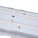 60173 LED Γραμμικό Βιομηχανικό Φωτιστικό Tri-Proof 120cm 48W 5617lm 120° AC 220-240V Αδιάβροχο IP65 Μ120 x Π10,5 x Υ8cm Ψυχρό Λευκό 6000K - 3 Χρόνια Εγγύηση - 7
