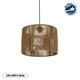SAFA 205-0085 Boho Κρεμαστό Φωτιστικό Οροφής με Ντουί 1 x E27 AC 220-240V IP20 - Μπεζ - M30 x Π30 x Υ26cm SAFA 205-0085 Boho Κρεμαστό Φωτιστικό Οροφής με Ντουί 1 x E27 AC 220-240V IP20 - Μπεζ - M30 x Π30 x Υ26cm