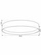 kelvo® RONDO KLV-101-0587-V2 Φωτιστικό Οροφής LED 36W 3600lm 120° AC 220-240V IP20 Ρυθμιζόμενο Λευκό CCT με Διακόπτη στο Driver 2700K/4500K/6000K Triac Dimmable - Lumileds SMD Chip & ENEC/TÜV Driver - Μαύρο Ματ & Εφέ Ξύλου - Μ50 x Π50 x Υ7cm - 5 Χρόνια Εγγύηση - 6