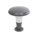 WHISPER 90553 Φωτιστικό Κολωνάκι Κήπου με Ντουί 1 x E27 AC 220-240V Αδιάβροχο IP65 - Γκρι Ανθρακί - Μ27 x Π27 x Υ29cm - 2