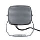 FLOODXENA 90122 Προβολέας Σποτ Wall Washer LED 12W 1380lm 10° AC 220-240V Αδιάβροχο IP65 Φυσικό Λευκό 4500K - Bridgelux SMD Chip - Γκρι Ανθρακί Ματ - Μ13.5 x Π11.5 x Υ15cm - 3 Χρόνια Εγγύηση - 4