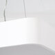 KAMALA 61207-S Πλαφονιέρα Οροφής LED CCT 67W 7370lm 120° AC 220-240V - Εναλλαγή Φωτισμού μέσω Τηλεχειριστηρίου All In One Ψυχρό 6000k+Φυσικό 4500k+Θερμό 2700k Dimmable Μ40 x Π40 x Υ8cm- Λευκό - 6