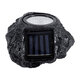 71509 Αυτόνομο Ηλιακό Φωτιστικό LED SMD 1W 100lm με Ενσωματωμένη Μπαταρία 600mAh - Φωτοβολταϊκό Πάνελ με Αισθητήρα Ημέρας-Νύχτας Αδιάβροχο IP65 Διακοσμητική Πέτρα - Βράχος Κήπου Θερμό Λευκό 2700K - 5