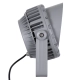  FLOODMENA 90337 Προβολέας Σποτ Wall Washer με Αντιθαμβωτική Γρίλια LED 36W 3060lm 30° AC 220-240V Αδιάβροχο IP67 Ultra Θερμό Λευκό 2200K - Bridgelux SMD Chip - Γκρι Ανθρακί - Μ23.5 x Π17.5 x Υ25.5cm - 3 Χρόνια Εγγύηση - 5