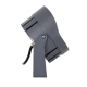 FLOODNIGMA 90379 Προβολέας Σποτ Wall Washer με Αντιθαμβωτική Γρίλια LED 24W 2280lm 30° DC 24V Αδιάβροχο IP65 Φυσικό Λευκό 4500K Dimmable - Bridgelux SMD Chip - Γκρι Ανθρακί - Μ15 x Π15 x Υ9.1cm - 3 Χρόνια Εγγύηση - 4