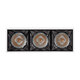 LUMINAR SUPERIOR 60327 Επιφανειακό LED Spot Downlight TrimLess 12W 1620lm 36° AC 220-240V IP20 Μ11.8 x Π4.2 x Υ6.6cm - Λευκό με Κάτοπτρο Χρωμίου - Θερμό Λευκό 2700K - Bridgelux High Lumen Chip Gen2 - TÜV Certified Driver - 5 Years Warranty - 6