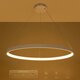 kelvo® NEMESIS KLV-101-0215 Κρεμαστό Φωτιστικό Οροφής LED 75W 7500lm 180° AC 220-240V IP20 Ρυθμιζόμενο Λευκό CCT με Χειριστήριο από 2700K έως 6000K Dimmable - Lumileds SMD Chip - Λευκό Ματ - Μ100 x Π100 x Υ4cm - 3 Χρόνια Εγγύηση - 11