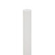REED GLB-103-0007 Φωτιστικό Κολωνάκι Κήπου με Καρφωτή Βάση LED 2W 180lm 360° DC 24V Αδιάβροχο IP65 Θερμό Λευκό 2700K - Sanan SMD Chip - Μαύρο Ματ - Μ2 x Π2 x Υ80cm - 3 Χρόνια Εγγύηση - 7