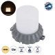  WALLLIGHT-MONA 90629 Μοντέρνο Φωτιστικό Τοίχου - Απλίκα LED 12W 1320lm 360° DC 24V Αδιάβροχο IP65 Θερμό Λευκό 2700K - CREE COB Chip & TÜV SÜD Driver - Γκρι Ανθρακί Ματ - Μ13 x Π13 x Υ12.5cm - 3 Χρόνια Εγγύηση