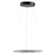  DIAMOND 61128 Μοντέρνο Κρεμαστό Φωτιστικό Οροφής LED 30W 3513lm 360° AC 220-240V IP20 Ρυθμιζόμενο Λευκό CCT με Χειριστήριο από 2700K έως 6000K Dimmable - Lumileds SMD Chip - Μαύρο Ματ - Μ40 x Π40 x Υ3cm - 3 Χρόνια Εγγύηση - 3