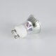 76009 Σποτ LED GU10 MR11 4W 300lm 120° AC 85-265V με Λευκό Γαλακτερό Γυαλί Κόκκινο - 2 Χρόνια Εγγύηση - 3
