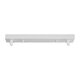 WALLBASE 77520 Γραμμική Μεταλλική Ροζέτα για Κρέμαση 2 Φωτιστικών - Λευκό - Μ30 x Π5 x Υ4cm