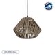 NUI 205-0067 Boho Κρεμαστό Φωτιστικό Οροφής με Ντουί 1 x E27 AC 220-240V IP20 - Μπεζ - M36 x Π36 x Υ27cm - 13 NUI 205-0067 Boho Κρεμαστό Φωτιστικό Οροφής με Ντουί 1 x E27 AC 220-240V IP20 - Μπεζ - M36 x Π36 x Υ27cm - 1