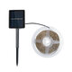SOLAR LEDSTRIP 70421 Αυτόνομο Ηλιακό Σετ Ταινία LED 3m 3W/3m 90LED 2835 SMD 30lm/m 120° με Ενσωματωμένα Προγράμματα Λειτουργίας - Αδιάβροχο IP65 - RGB - Μ300 x Π0.8 x Υ0.3cm - 2 Χρόνια Εγγύηση - 2