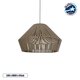 NUI 205-0068 Boho Κρεμαστό Φωτιστικό Οροφής με Ντουί 1 x E27 AC 220-240V IP20 - Μπεζ - M60 x Π60 x Υ41cm - 13 NUI 205-0068 Boho Κρεμαστό Φωτιστικό Οροφής με Ντουί 1 x E27 AC 220-240V IP20 - Μπεζ - M60 x Π60 x Υ41cm - 1