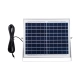 SOLARO-FAN 85352 Solar Fan Αυτόνομος Ηλιακός Επιδαπέδιος Ανεμιστήρας 25W 2 Λειτουργιών Ρεύματος με AC 220-240V ή με Φωτοβολταϊκό Panel 9V 12W & Επαναφορτιζόμενη Μπαταρία Li-ion 7.4V 4400mAh - 12 Ταχύτητες - Ενσωματωμένο USB 2.0 Charger Συσκευών - IP20 - Μ42 x Π20 x Υ35cm - Μαύρο & Ασημί - 2 Years Wa - 11