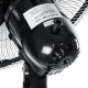 SOLARA-FAN 85356 Solar Fan Αυτόνομος Ηλιακός Επιδαπέδιος Ανεμιστήρας 25W 2 Λειτουργιών Ρεύματος με AC 220-240V ή με Φωτοβολταϊκό Panel 9V 12W & Επαναφορτιζόμενη Μπαταρία Li-ion 7.4V 4400mAh - 3 Ταχύτητες - Ενσωματωμένο USB 2.0 Charger Συσκευών - IP20 - Μ44 x Π37.5 x Υ132cm - Μαύρο - 2 Years Warranty - 6