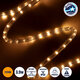 70603 Φωτοσωλήνας LED DIODE 1m 3.9W/m 36LED/m 137lm/m 360° DC 230V Αδιάβροχος IP68 Ultra Θερμό Λευκό 2200K Dimmable