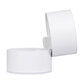 OMEGA-S 60299 Επιφανειακό LED Spot Downlight Φ10cm 12W 1500lm 36° AC 220-240V IP20 Φ10 x Υ10.5cm - Στρόγγυλο - Λευκό - Θερμό Λευκό 2700K - Bridgelux COB - 5 Years Warranty - 7