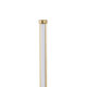 DALUMA 60472 Επιδαπέδιο Φωτιστικό LED CCT 24W 2640lm 200° AC 220-240V - Εναλλαγή Φωτισμού μέσω On/Off All In One Ψυχρό 6000k+Φυσικό 4500k+Θερμό 2700k Μ18 x Π18 x Υ160cm - Χρυσό - 3 Χρόνια Εγγύηση - 4