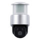 86046 Αυτόνομος Ηλιακός Προβολέας LED SMD 24W 1200lm Camera 1080P 2MP 4G SIM CARD WiFi 150° Μπαταρία 3200mAh Φωτοβολταϊκό Πάνελ Αισθητήρα Ημέρας-Νύχτας & Ρύθμιση Χρόνου Διπλή Κατέυθυνση Ομιλίας Αδιάβροχος IP66 Ψυχρό Λευκό 6000K - Ασημί - 4