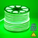 70564 OVALE 120° Degree Neon Flex Epistar LED SMD 2835 1m 12W/m 120LED/m 1212lm/m 120° DC 24V Αδιάβροχη IP68 Πράσινο Dimmable - 2