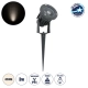 TREELIGHT-TZINA 90352 Σποτ Φωτισμού Ειδικό για Φυτά - Δέντρα με Βάση Κήπου / Καρφωτό LED 3W 285lm 10° DC 24V Αδιάβροχο IP65 L10.5 x W7.5 x H7.5cm Φυσικό Λευκό 4500K - Γκρι Ανθρακί - 3 Years Warranty