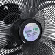 SOLARO-FAN 85352 Solar Fan Αυτόνομος Ηλιακός Επιδαπέδιος Ανεμιστήρας 25W 2 Λειτουργιών Ρεύματος με AC 220-240V ή με Φωτοβολταϊκό Panel 9V 12W & Επαναφορτιζόμενη Μπαταρία Li-ion 7.4V 4400mAh - 12 Ταχύτητες - Ενσωματωμένο USB 2.0 Charger Συσκευών - IP20 - Μ42 x Π20 x Υ35cm - Μαύρο & Ασημί - - 6