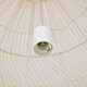 MALIBU 00974 Vintage Κρεμαστό Φωτιστικό Οροφής Μονόφωτο Μπεζ Ξύλινο Bamboo Φ97 x Y86cm - 7