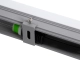 DIGIBAR 90213 Ψηφιακή Pixel Addressable Facade Μπάρα LED 12W 840lm 180° DC 24V Αδιάβροχο IP65 8 x Pixel Θερμό Λευκό 2700K Dimmable DMX512 SPI/TTL Protocol IC UCS512C0 - Bridgelux SMD Chip - Ασημί με Λευκό Γαλακτερό Κάλυμμα - Μ100 x Π3 x Υ4.5cm - 3 Χρόνια Εγγύηση - 10