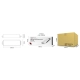 MiBOXER-WP1-P150V24 71438 DC Smart Wifi & RF 2.4Ghz & Push Dimming Power Supply Τροφοδοτικό SELV & Controller / Dimmer All in One AC100-240V σε DC 24V 1 x 6.25A 150W - Max 6.25A 150W - Αδιάβροχο IP67 Μ22.5 x Π7 x Υ3.5cm - 3 Years Warranty - 7
