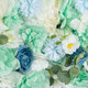 Artificial Garden ROSES STORY BLUE 78334 Τεχνητό Διακοσμητικό Πάνελ Λουλουδιών - Κάθετος Κήπος σύνθεση Αμβροσία Μ60 x Π40 x Υ6cm - 6