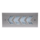 WALLLIGHT-ARINA 90671 Χωνευτό Φωτιστικό Τοίχου LED 6W 690lm 120° DC 24V Αδιάβροχο IP67 Μ17 x Π7 x Υ5.5cm Φυσικό Λευκό 4500K - Ανοξείδωτο Ατσάλι - 3 Years Warranty - 6