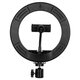 75800 Professional Digital Ring Light Φ20cm LED SMD 20W 2000lm 180° DC 5V με Καλώδιο Τροφοδοσίας USB - Ενσωματωμένο Χειριστήριο Εναλλαγής Χρωμάτων & 1 Βάση Τηλεφώνου - Πολύχρωμο RGBW+WW Dim - 5
