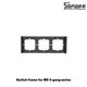 80085 SONOFF SwitchMan M5-80 Wall Frame 3 Way - L22.8 X W8.6 X H1.48CM