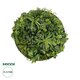 Artificial Garden VARIOUS PLANTS ROUND WALL DISC 20689 Τεχνητό Διακοσμητικό Στρογγυλό Πάνελ Φυλλωσιάς - Κάθετος Κήπος Μιξ Μ70 x Π70 x Υ15cm - 1