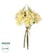 Artificial Garden YELLOW HYDRANGEA BOUQUET 21315 Τεχνητό Διακοσμητικό Μπουκέτο Κίτρινη Ορτανσία Y33cm