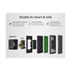 80089 SONOFF M5-3C-80 SwitchMan Mechanical Smart Switch WiFi & Bluetooth AC 100-240V Max 6A 1320W (2A/Way) 3 Way - 10