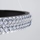 kelvo® DIAMOND KLV-101-0237-V2 Κρεμαστό Φωτιστικό Οροφής LED 100W 10000lm 180° AC 220-240V IP20 Ρυθμιζόμενο Λευκό CCT με Χειριστήριο από 2700K έως 6000K Dimmable - Lumileds SMD Chip - Μαύρο Ματ - Μ60 x Π60 x Υ60cm - 3 Χρόνια Εγγύηση - 8