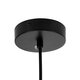 kelvo® ESTETICO KLV-101-0379 Κρεμαστό Φωτιστικό Οροφής για Λάμπα με Ντουί E27 AC 220-240V IP20 - Μαύρο Ματ & Λευκό - Μ20 x Π20 x Υ38cm - 8