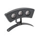 TREELIGHT-PLANTE 90514 Κυρτή Μπάρα Φωτισμού Wall Washer Ειδική για Φυτά - Δέντρα LED 3W 255lm 15° DC 24V Αδιάβροχο IP67 Μ11 x Π3 x Υ8.2cm Αρχιτεκτονικό Πορτοκαλί 2200K - Γκρι Ανθρακί - 3 Years Warranty - 3