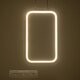 DEROBA 61300 Μοντέρνο Κρεμαστό Φωτιστικό Οροφής LED 12W 1320lm 360° AC 220-240V IP20 Ρυθμιζόμενο Λευκό CCT με On/Off 2700K/4500K/6000K - Lumileds SMD Chip - Νίκελ Βούρτσας - Μ16 x Π1.6 x Υ25.5cm - 3 Χρόνια Εγγύηση - 8