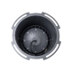 FLOOD-MILO 90741 Κινούμενος Προβολέας - Σποτ Φωτισμού Wall Washer για Φωτισμό Κτιρίων LED 48W 4560lm 10° AC 220-240V Αδιάβροχο IP67 Φ26 x Υ30cm Φυσικό Λευκό 4500K - Γκρι Ανθρακί - 3 Χρόνια Εγγύηση - 7