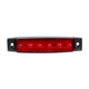 79901 Πλευρικά Φώτα Όγκου Φορτηγών LED 6 SMD 2835 DC 10-30V Πλαστικό PVC Αδιάβροχο IP66 Κόκκινο - 3