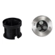 UNDERGROUND-FANI S-90979 Χωνευτό Φωτιστικό Σποτ Δαπέδου LED 12W 1080lm 60° DC 24V Αδιάβροχο IP68 Φ10 x Υ7.5cm Θερμό Λευκό 2700K - Ανοξείδωτο Ατσάλι - 9